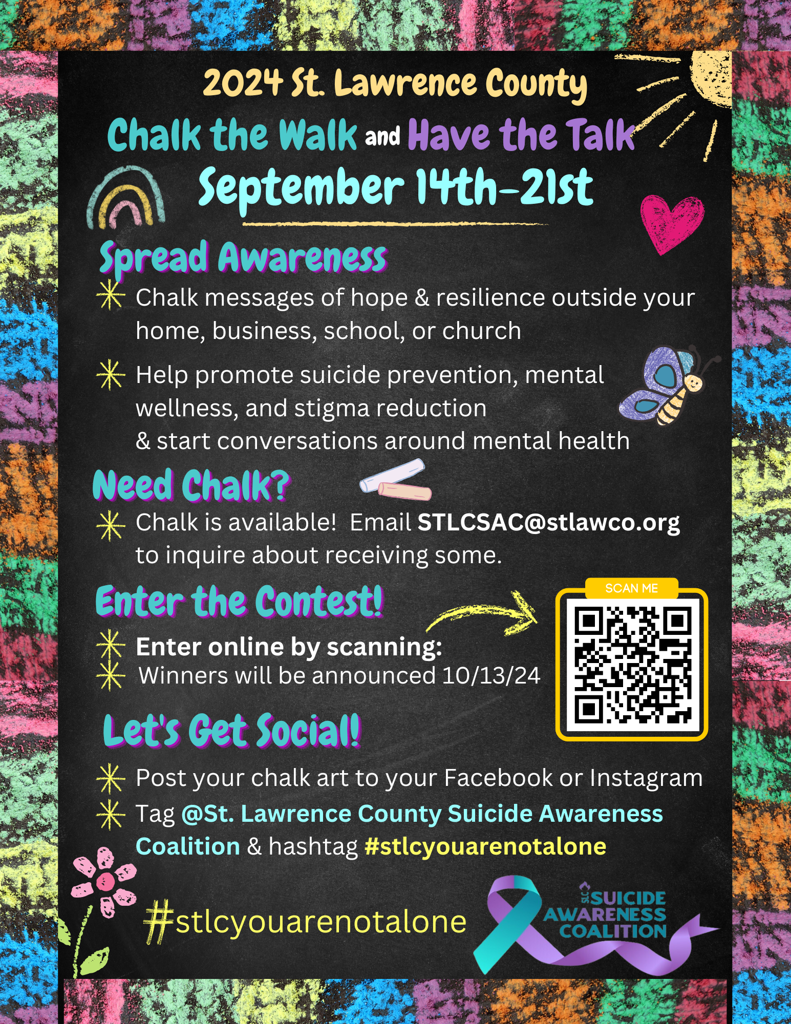 Chalk the Walk Poster