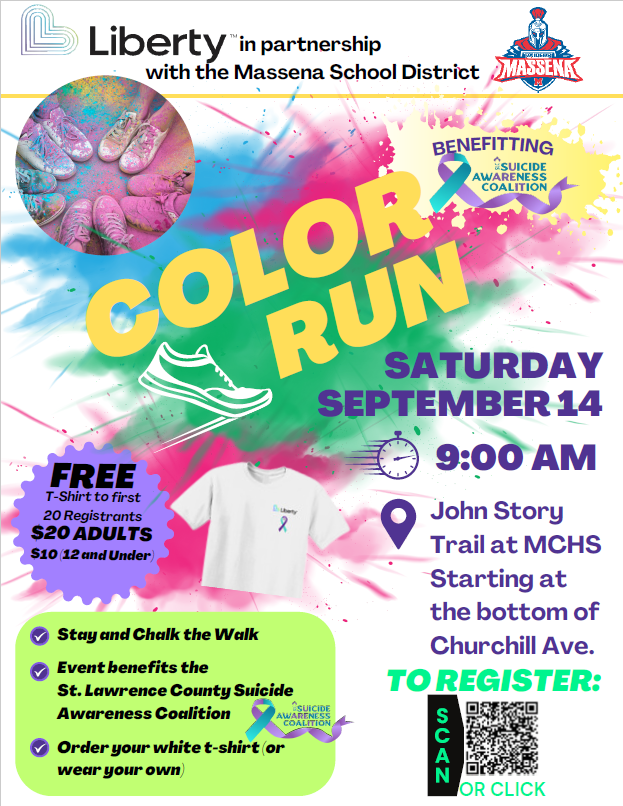 Color Walk/Run Flyer