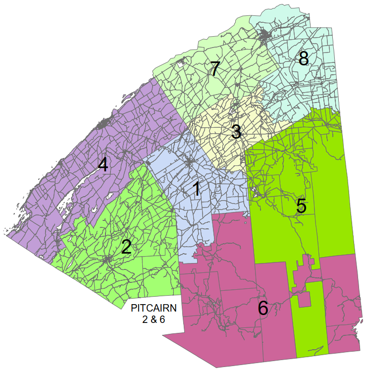 District Deputy Map