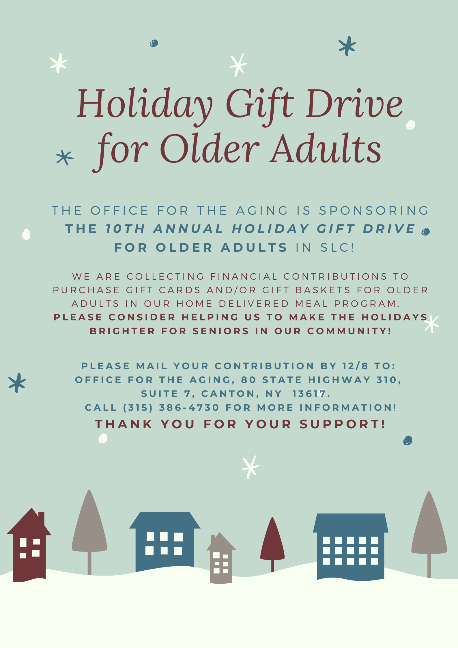 10th Holiday Gift Drive