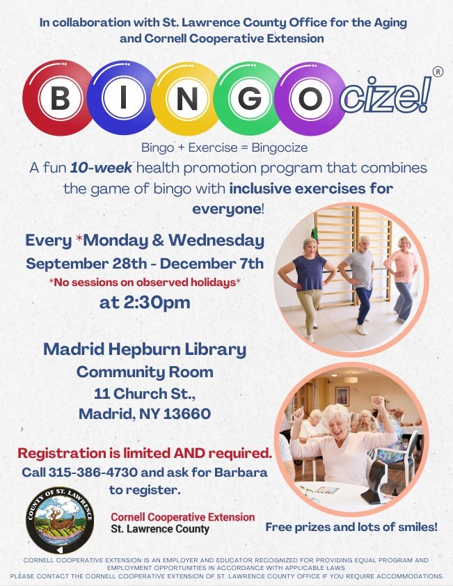 September Madrid Bingocize