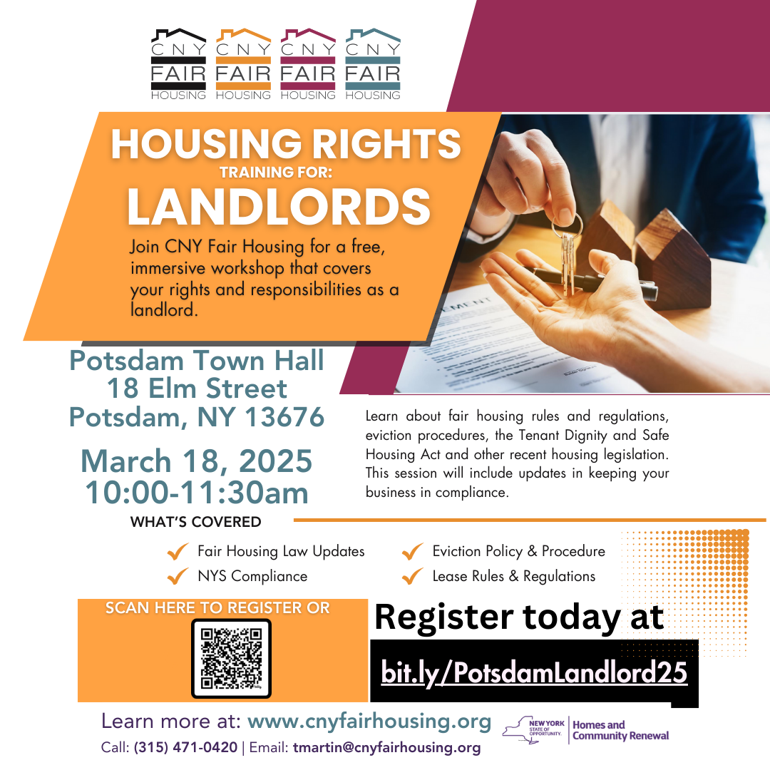 Landlord Training Flyer 3.18.2025