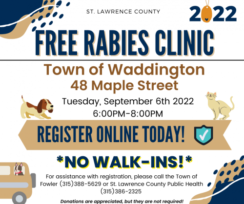 2022 Free Rabies Clinic