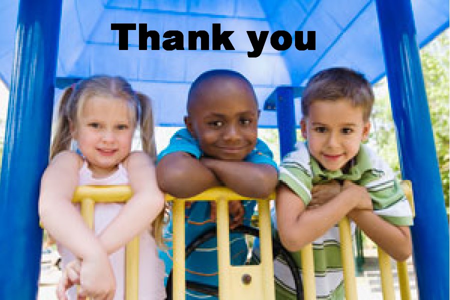 Children Saying Thank You