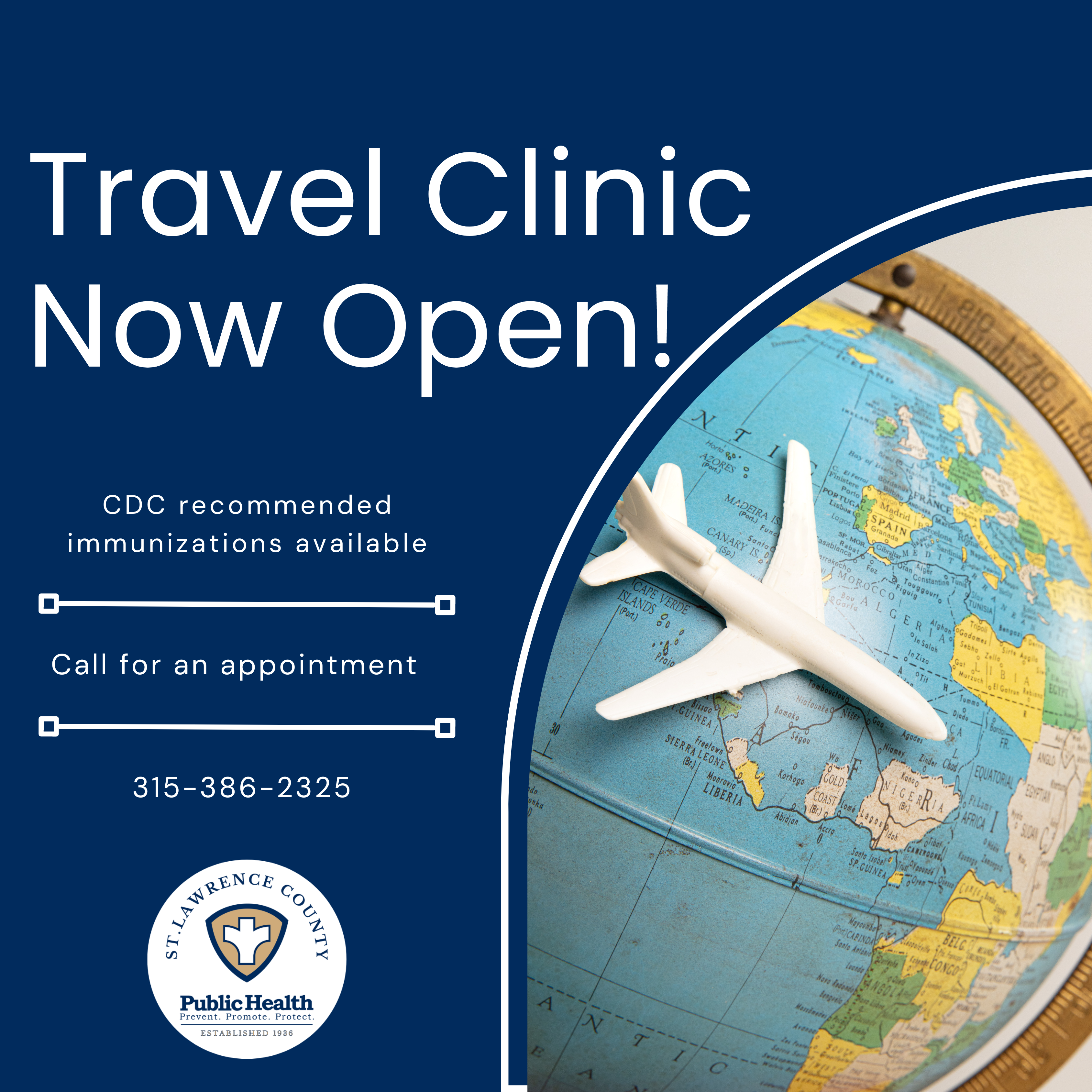 travel clinic now open