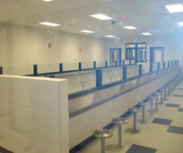 Correctional Center Visitation Center Table