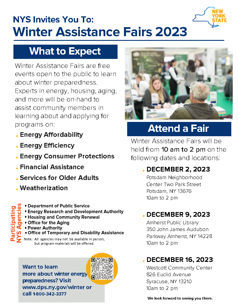 Winter Assistance Fairs 2023