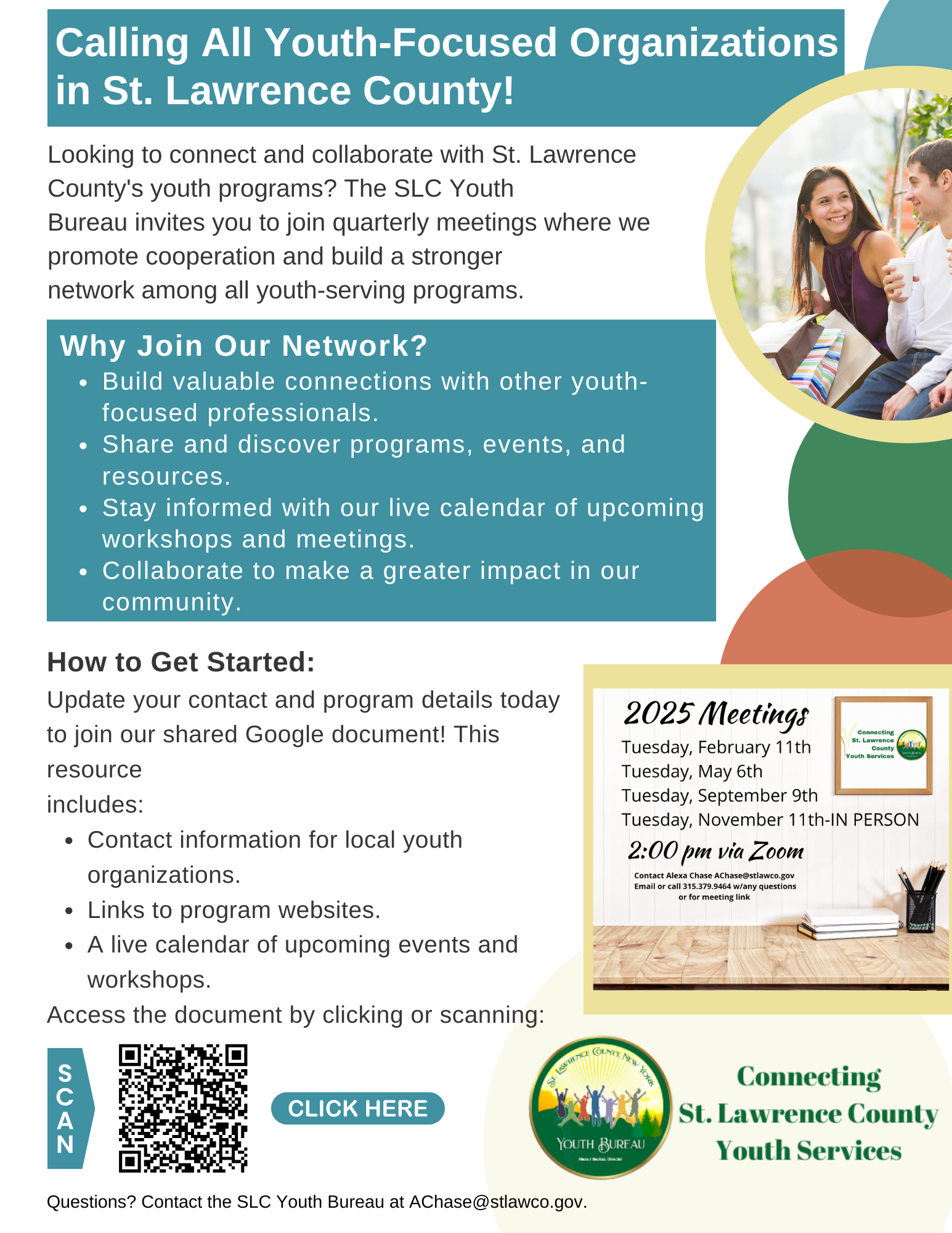 Connecting Youth Services Poster