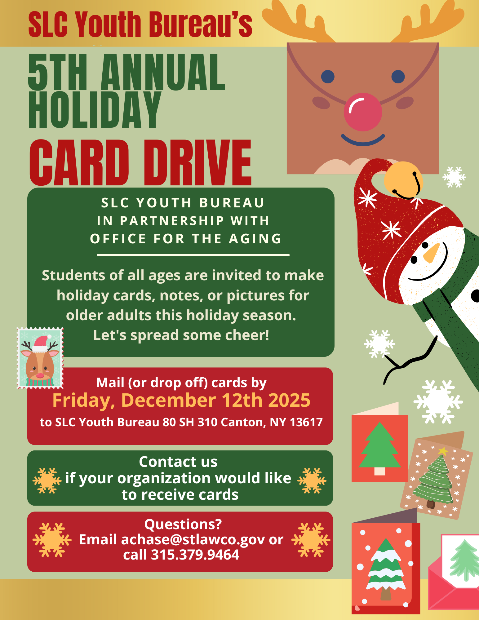 2026 Holiday Card Drive