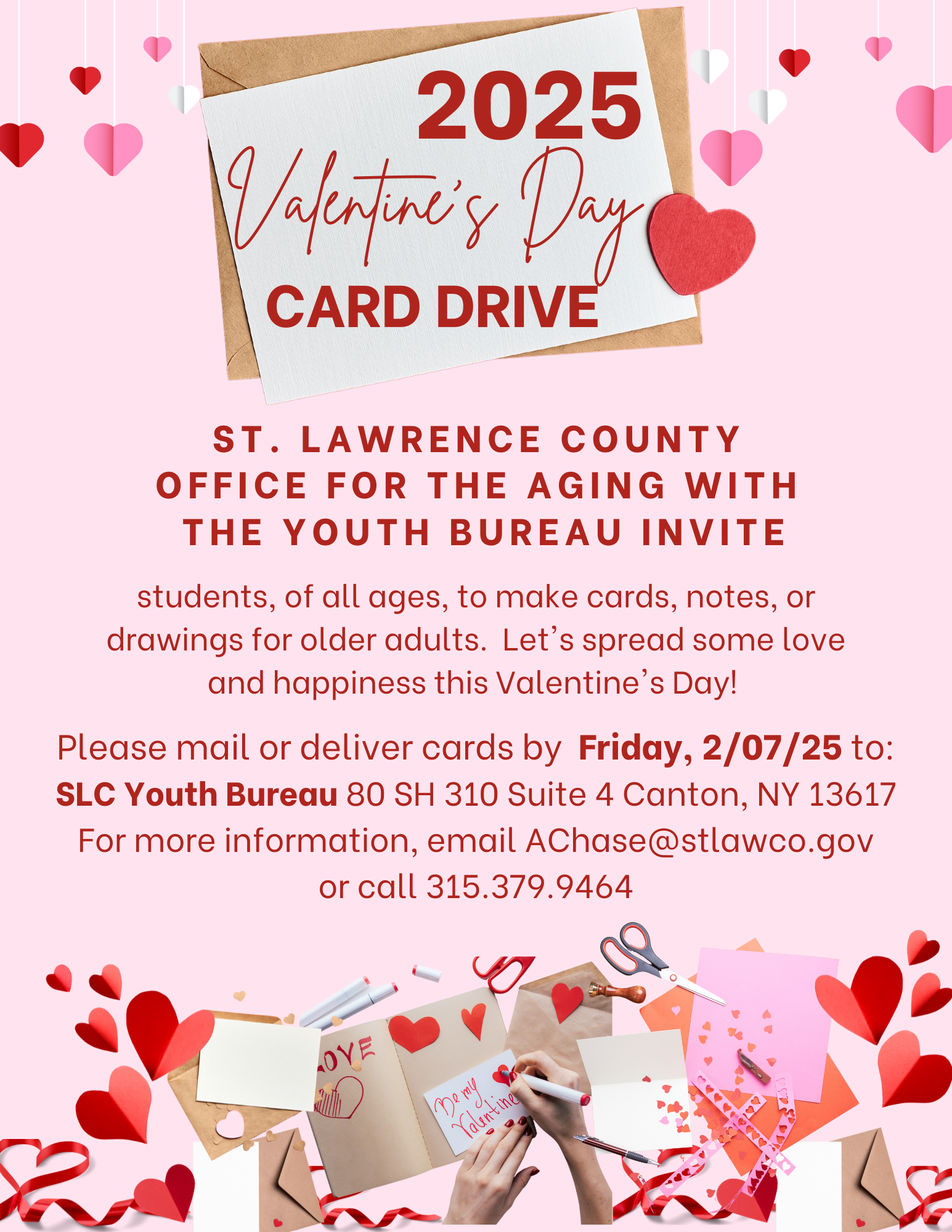 Valentines day flyer